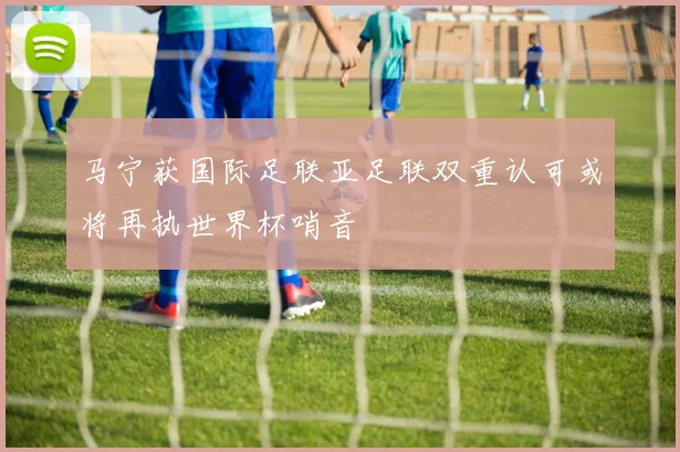 马宁获国际足联亚足联双重认可或将再执世界杯哨音
